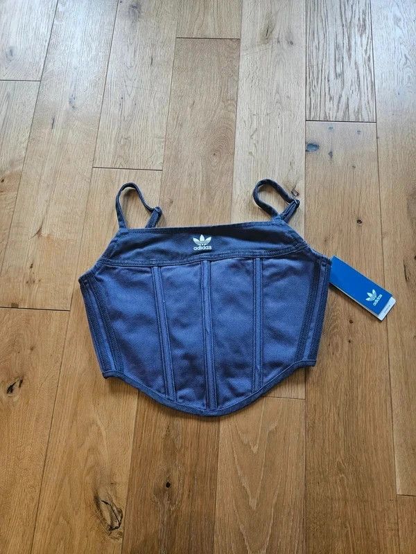 Women's Adidas Originals Kseniaschnaider Denim Corset